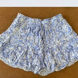 Matix Clothing Company Light Blue Floral Shorts
